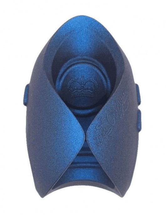 Синий инновационный мужской осциллятор Pulse Solo Essential Dragon Eye - Hot Octopuss - в Туле купить с доставкой