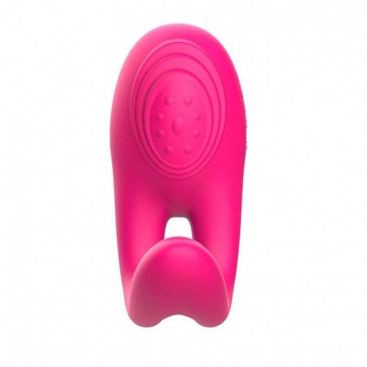 Розовое виброкольцо с пультом ДУ - I-MOON - в Туле купить с доставкой