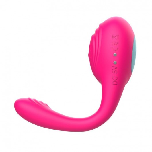 Розовое виброкольцо с пультом ДУ - I-MOON - в Туле купить с доставкой