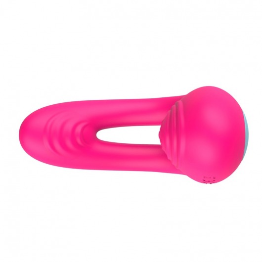 Розовое виброкольцо с пультом ДУ - I-MOON - в Туле купить с доставкой