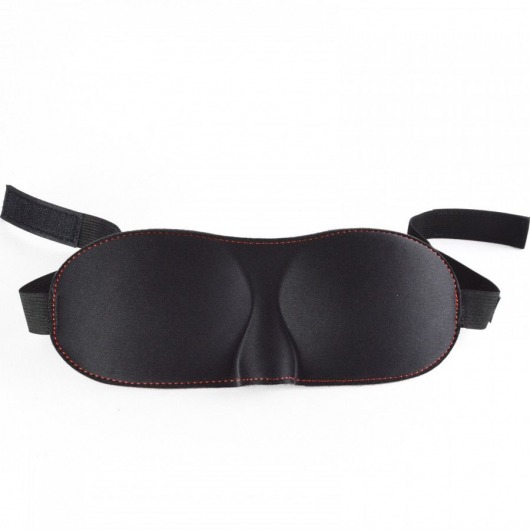 Черная маска на липучке «Комфорт» - Sitabella - купить с доставкой в Туле