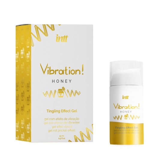 Жидкий вибратор Vibration Honey - 15 мл. - INTT - купить с доставкой в Туле