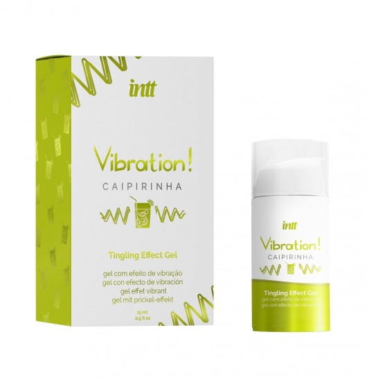 Жидкий вибратор Vibration Caipirinha - 15 мл. - INTT - купить с доставкой в Туле