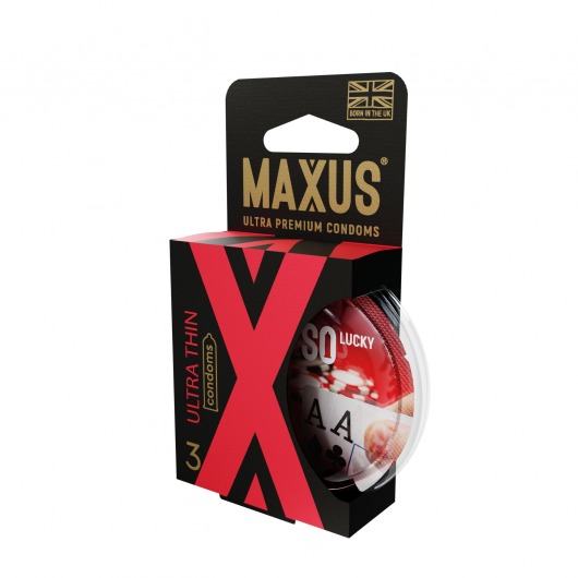 Ультратонкие презервативы MAXUS AIR Ultra Thin - 3 шт. - Maxus - купить с доставкой в Туле