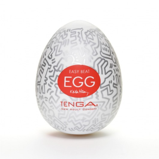 Мастурбатор-яйцо Keith Haring EGG PARTY - Tenga - в Туле купить с доставкой