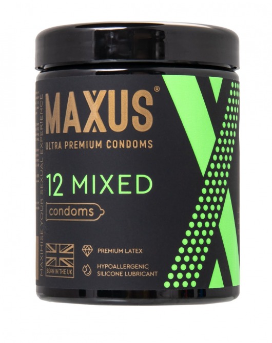 Презервативы MAXUS Mixed - 12 шт. - Maxus - купить с доставкой в Туле