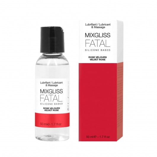 Силиконовый флюид с ароматом розы Mixgliss Fatal Velvet Rose - 50 мл. - Mixgliss - купить с доставкой в Туле