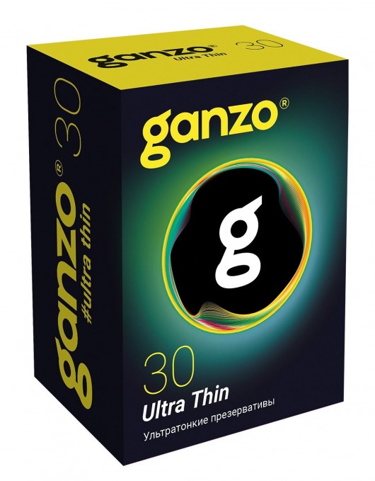 Супертонкие презервативы Ganzo Ultra thin - 30 шт. - Ganzo - купить с доставкой в Туле