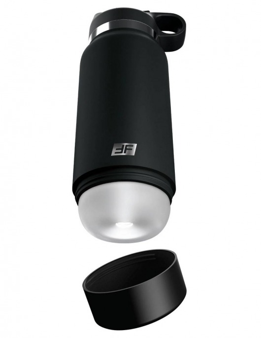 Черный мастурбатор в виде бутылки Fap Flask - Pipedream - в Туле купить с доставкой