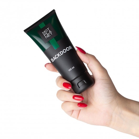 Анальный лубрикант на силиконовой основе Backdoor - 100 мл. - HOT planet - купить с доставкой в Туле
