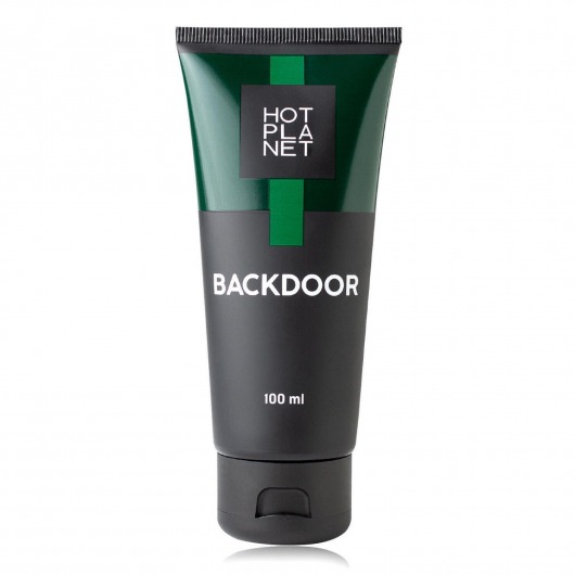 Анальный лубрикант на силиконовой основе Backdoor - 100 мл. - HOT planet - купить с доставкой в Туле