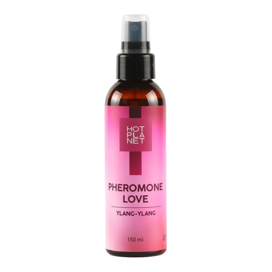 Массажное масло Pheromone Love с ароматом иланг-иланга - 150 мл. - HOT planet - купить с доставкой в Туле