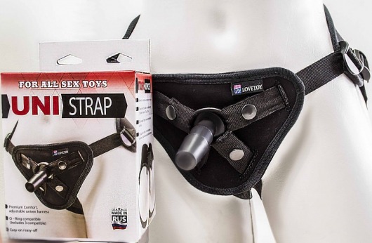 Универсальные трусики Harness UNI strap с корсетом - LOVETOY (А-Полимер) - купить с доставкой в Туле