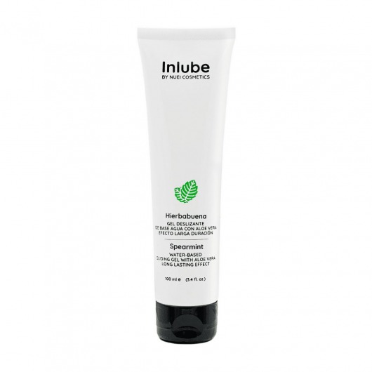 Водный лубрикант Nuei Inlube с алоэ вера и ароматом мяты - 100 мл. - Nuei cosmetics - купить с доставкой в Туле