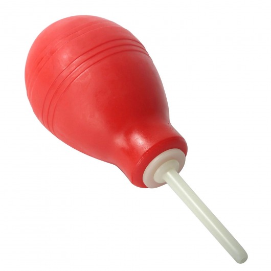 Анальный душ Enema Bulb Red - XR Brands - купить с доставкой в Туле