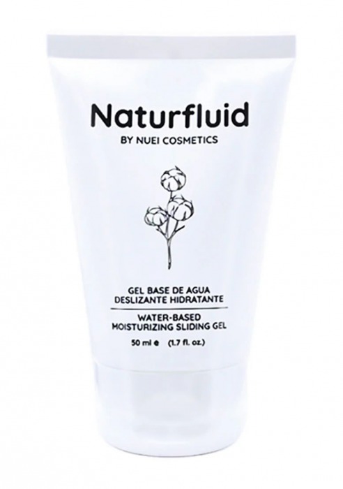 Экстраскользкий лубрикант на водной основе Nuei Naturfluid - 50 мл. - Nuei cosmetics - купить с доставкой в Туле