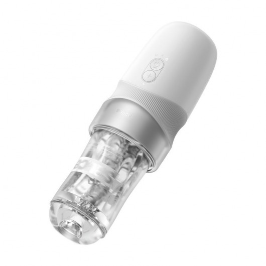 Белый автоматический мастурбатор Extra Sauce - Sauce - в Туле купить с доставкой