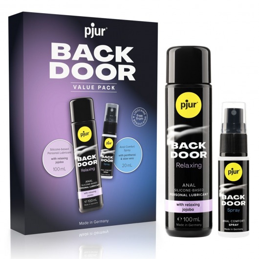 Набор для анального секса pjur Back Door Value Pack - Pjur - купить с доставкой в Туле