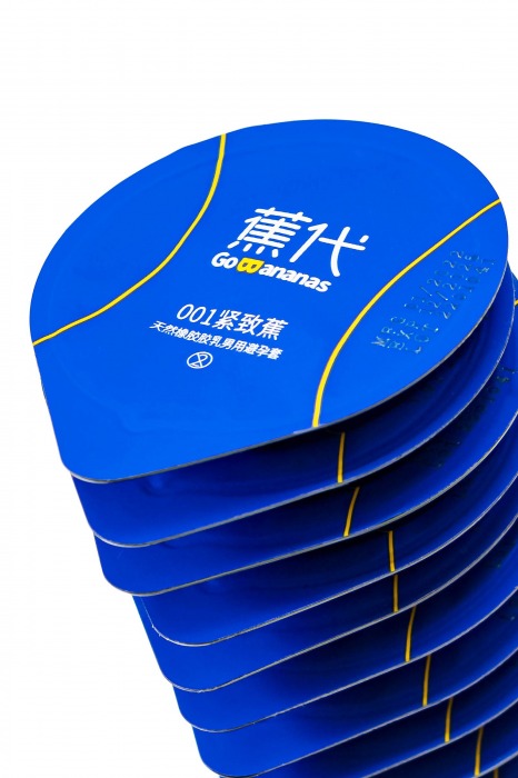 Увлажненные презервативы с ароматом банана Elasun Go Bananas - 10 шт. - Elasun - купить с доставкой в Туле