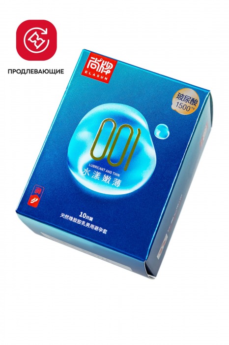 Ультратонкие презервативы с точками Elasun Orgasm and Dotted - 10 шт. - Elasun - купить с доставкой в Туле