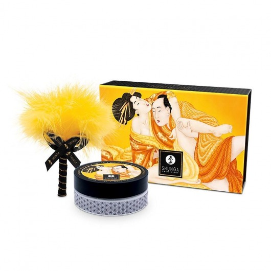 Массажная пудра с ароматом манго Luscious Mango - Shunga - купить с доставкой в Туле