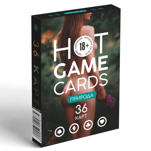 Игральные карты Hot Game Cards «Природа» - Сима-Ленд - купить с доставкой в Туле