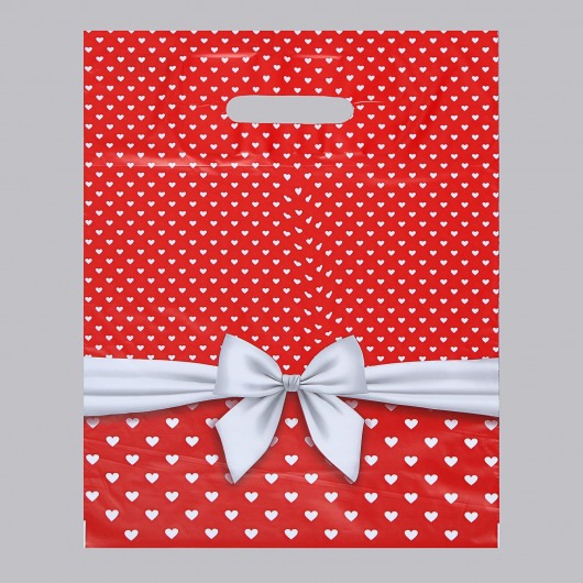 Пакет «Скарлетт» с вырубной ручкой (30х38 см) - Сима-Ленд - купить с доставкой в Туле