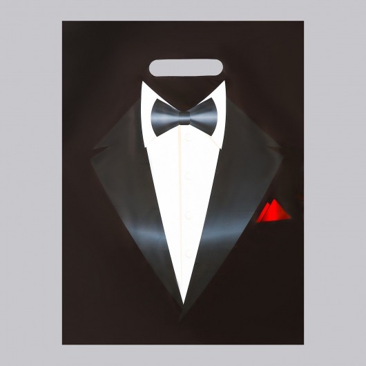 Пакет «Смокинг» полиэтиленовый с вырубной ручкой (30х40 см) - UPAK LAND - купить с доставкой в Туле