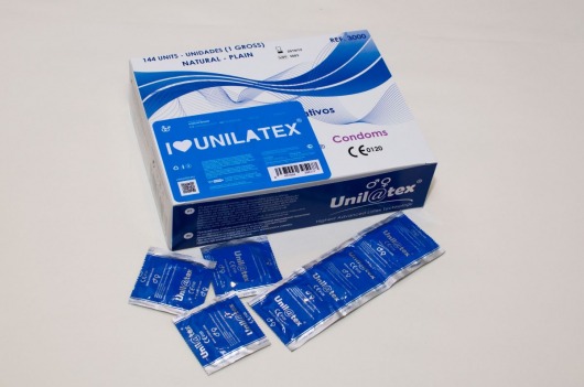 Классические презервативы Unilatex Natural Plain - 144 шт. - Unilatex - купить с доставкой в Туле