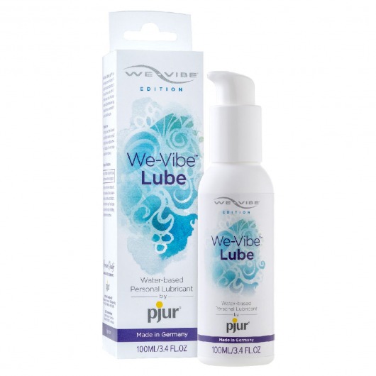 Лубрикант на водной основе We-Vibe Lube - 100 мл. - Pjur - купить с доставкой в Туле