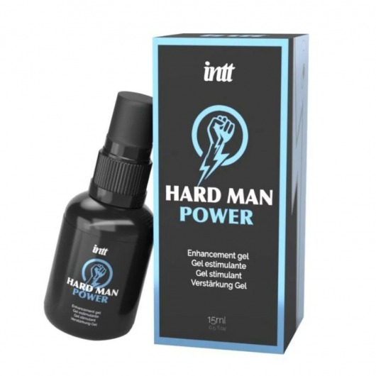 Стимулирующий гель для мужчин Hard Man Power - 15 мл. - INTT - купить с доставкой в Туле