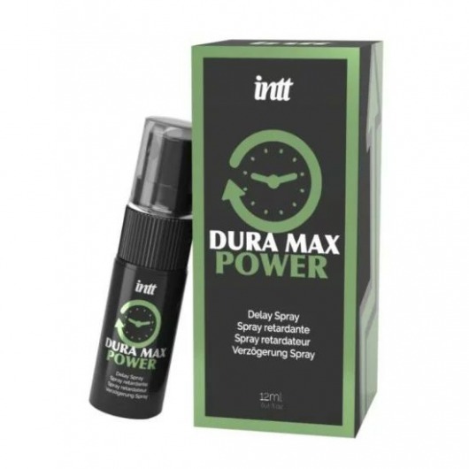 Пролонгирующий спрей Dura Max - 12 мл. - INTT - купить с доставкой в Туле