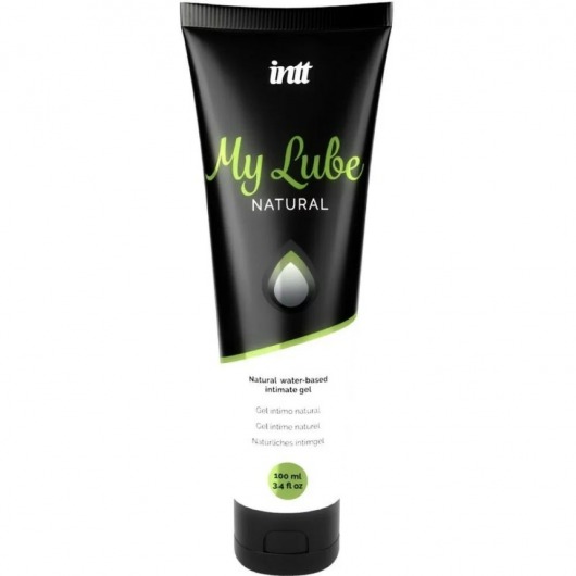 Увлажняющий гель-лубрикант на водной основе  для тела My Lube Natural - 100 мл. - INTT - купить с доставкой в Туле
