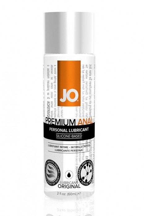 Анальный лубрикант на силиконовой основе JO Anal Premium - 60 мл. - System JO - купить с доставкой в Туле