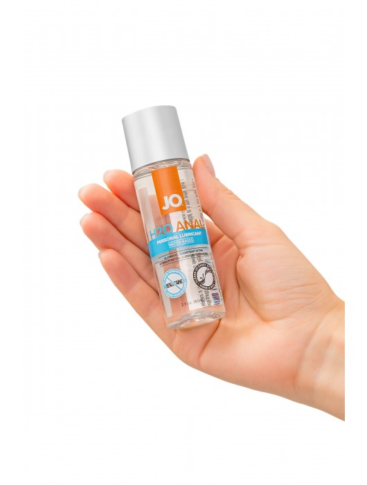 Анальный лубрикант на водной основе JO Anal H2O - 60 мл. - System JO - купить с доставкой в Туле