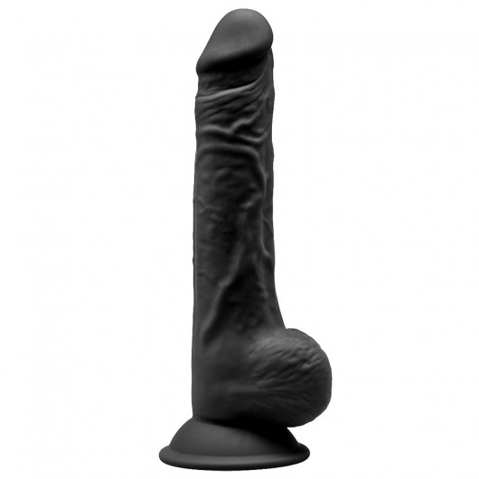 Черный фаллоимитатор Model 3 - 17,5 см. - Adrien Lastic