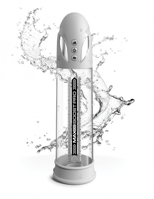 Белая вакуумная автоматическая помпа Max Boost Pro Flow - Pipedream - в Туле купить с доставкой