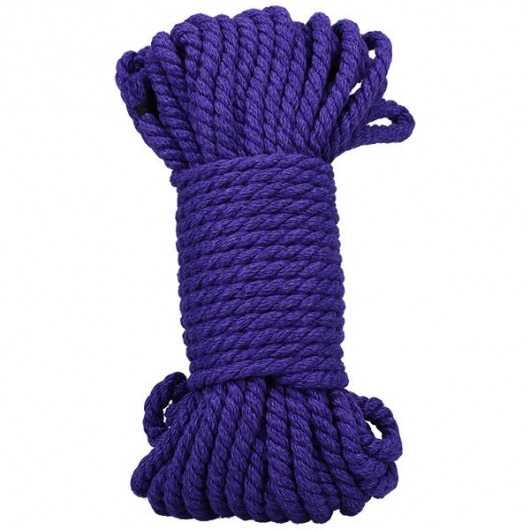 Фиолетовая верёвка для связывания и фиксации Bind Tie - 15,24 м. - Doc Johnson - купить с доставкой в Туле