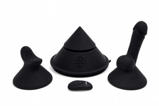Конусный вибромассажер Cowgirl Cone с 2 насадками - CowGirl - купить с доставкой в Туле