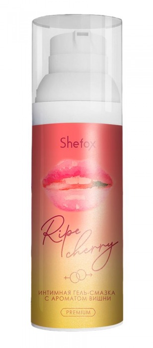 Интимная гель-смазка Shefox Premium «Спелая вишня» - 50 мл. - Shefox - купить с доставкой в Туле