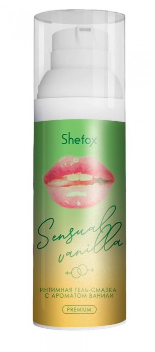 Интимная гель-смазка Shefox Premium «Чувственная ваниль» - 50 мл. - Shefox - купить с доставкой в Туле