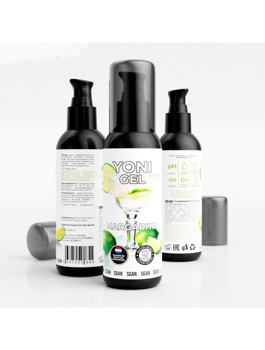 Лубрикант для орального секса SGAN со вкусом коктейля «Маргарита» - 100 мл. - SGAN - купить с доставкой в Туле