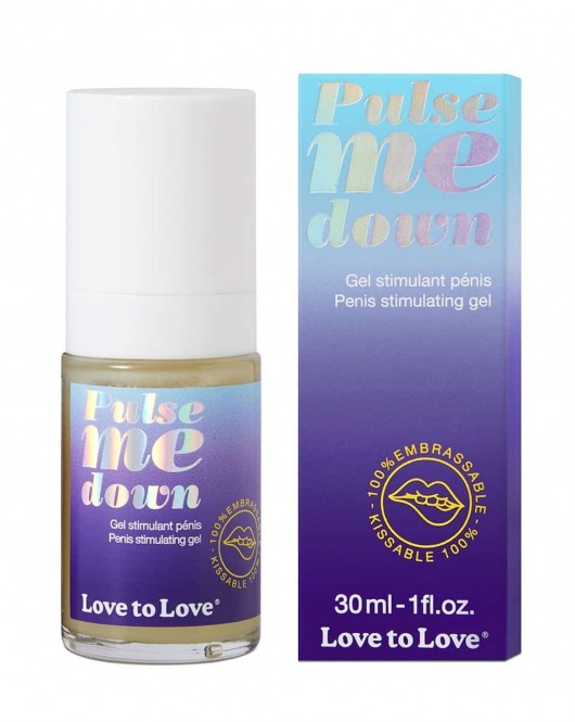 Стимулирующий гель для пениса Pulse Me Down - 30 мл. - Love to Love - купить с доставкой в Туле