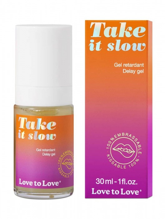 Пролонгирующий гель для мужчин Take It Slow - 30 мл. - Love to Love - купить с доставкой в Туле