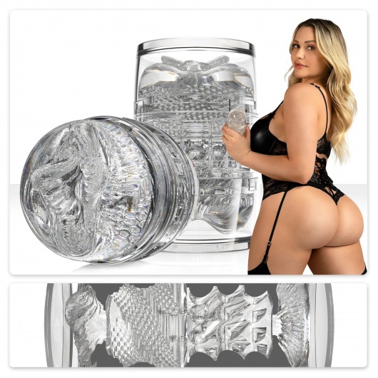 Прозрачный двусторонний мастурбатор Fleshlight Quickshot Mia Malkova - Fleshlight - в Туле купить с доставкой