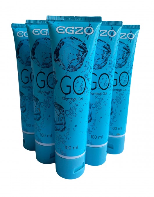 Набор из 5 пролонгирующих лубрикантов на водной основе Egzo Go (по 100 мл.) - EGZO - купить с доставкой в Туле