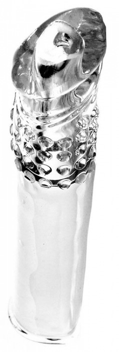 Прозрачная насадка-удлинитель Perfect Sleeve - 19 см. - Boys of Toys - в Туле купить с доставкой