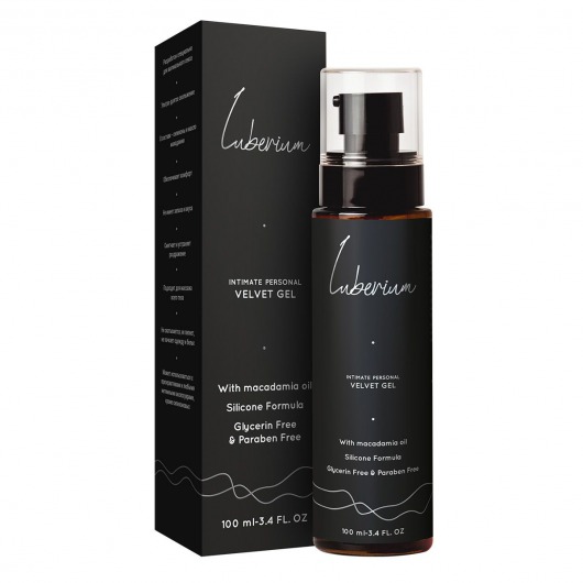 Интимный гель на силиконовой основе с маслом макадамии Luberium Velvel Gel - 100 мл. - Luberium - купить с доставкой в Туле
