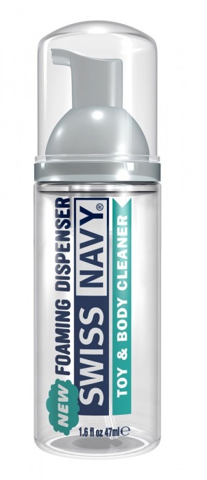 Очищающая пенка для игрушек и тела Toy   Body Cleaner Foamer - 47 мл. - Swiss navy - купить с доставкой в Туле