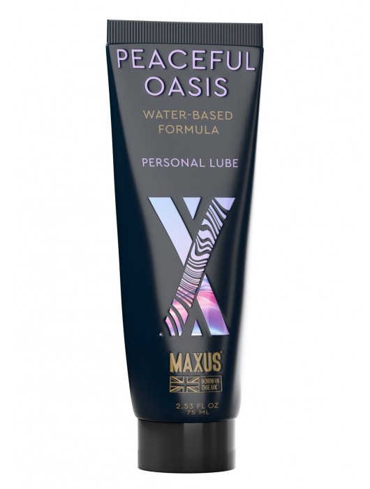 Интимный гель на водной основе MAXUS Peaceful Oasis - 75 мл. - Maxus - купить с доставкой в Туле